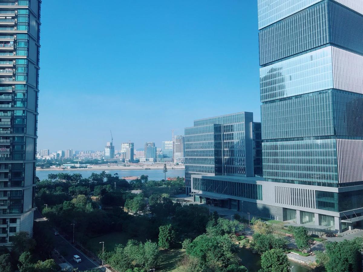 Pazhou Laiste International Aparthotel Canton Fair Complex Branch Exterior foto